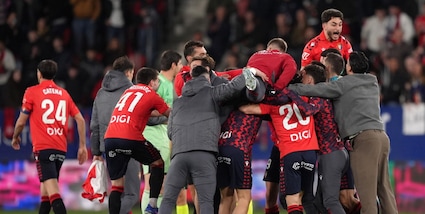 Real Madrid, ko in casa dell'Osasuna e primo posto a rischio. Poker Atletico, in gol anche Lookman