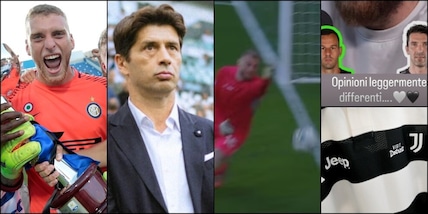 Di Gregorio horror, Tacchinardi netto! La provocazione tra Buffon e... Handanovic