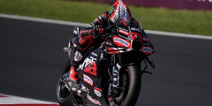 L’Aprilia di Bezzecchi è la prima antiDucati