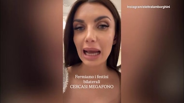 Lo sfogo di Elettra Lamborghini: "Basta festini"
