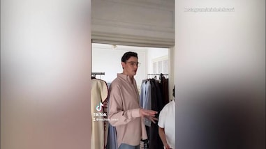 Sanremo 2026, Michele Bravi regala le magliette al suo staff