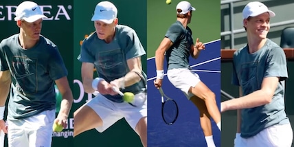 Sinner senza sosta, è già arrivato in California: subito in campo e primo allenamento a Indian Wells