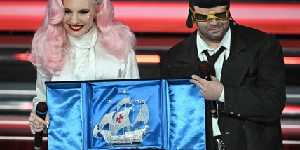 Sanremo, 10,8 milioni con il 65.6% per la serata delle cover
