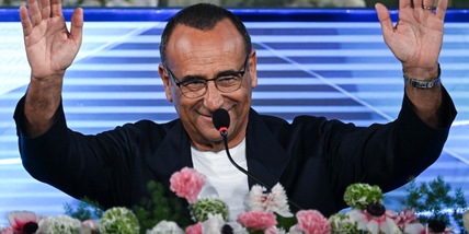 Carlo Conti, 'vado via con la medaglia d'oro e di bronzo'