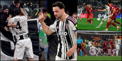 Gatti è la Juve: entra, fascia da capitano, gol decisivo e corsa a esultare con i tifosi