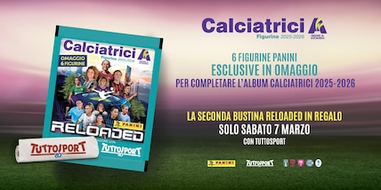 Calciatrici 2025-2026: sabato 7 marzo in edicola l’ultima bustina Reloaded