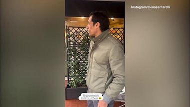 Corradi, incontro inaspettato al supermercato