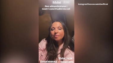 Francesca Alotta: "A Dubai ho imparato cosa significa vivere in guerra"