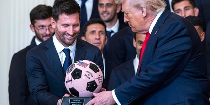 Trump riceve Messi, "io ho visto Pelé, ma forse tu sei meglio"