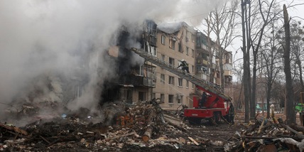 Nove morti e numerosi feriti nei raid russi sull'Ucraina