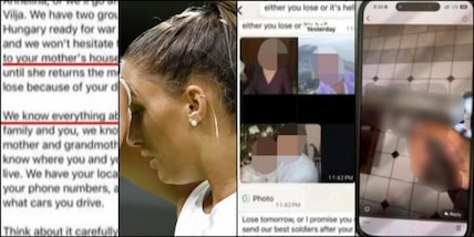 "Perdi o uccidiamo la tua famiglia", poi la pistola in chat: altra denuncia shock e tennis nel caos