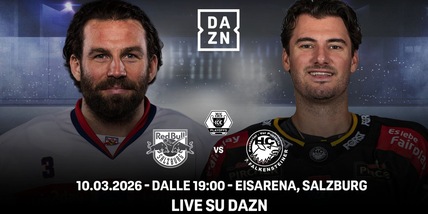 HCB Südtirol Alperia e HC Falkensteiner Val Pusteria ai playoff: diretta gratis su Dazn