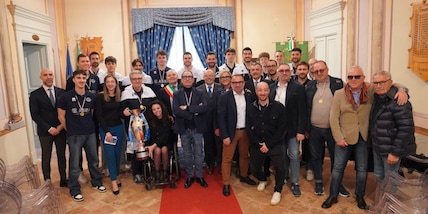 Il sindaco Dell’Orletta ha ricevuto Pineto in Municipio