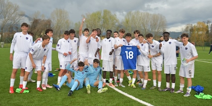 Debutto convincente per l’U18 Serie D: vittoria e grande personalità alla Viareggio Cup