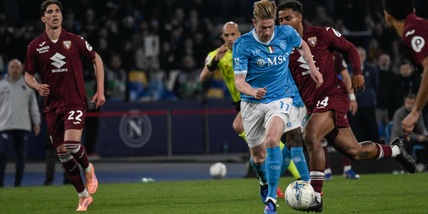 Calcio: il Napoli aspetta il Lecce, De Bruyne e' pronto