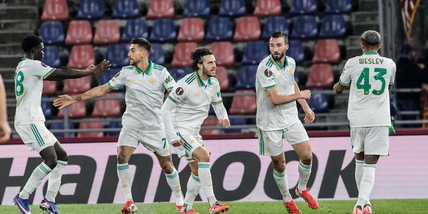 Europa League: tra Bologna e Roma 1-1 nel primo round degli ottavi