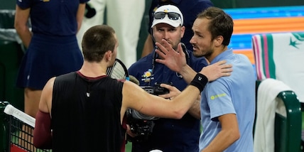 Medvedev fischiato, polemica con Draper a Indian Wells: “Se sei arrabbiato…”