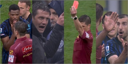Inter, saltano i nervi: il pari di Krstovic manda tutti fuori di testa, Chivu espulso