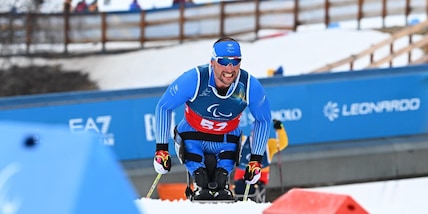 Romele bronzo nella 20 km di fondo! 15ª medaglia azzurra alle Paralimpiadi di Milano-Cortina
