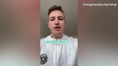 Jankto, proseguono i racconti social