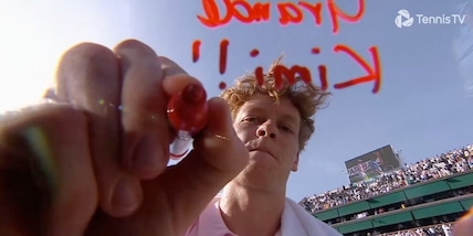 Sinner scopre “il paradiso del tennis”, poi la dedica all’altro fenomeno: “Grazie Kimi Antonelli”