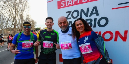Maratona di Roma, punti cambio staffetta Acea Run4Rome