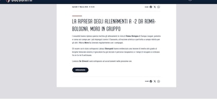 Guai in casa Bologna, Skorupski di nuovo ko