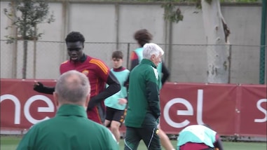 Roma, Gasperini prepara la gara contro il Bologna