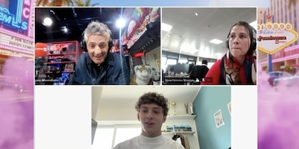 Fiorello e Antonelli scherzano: "Il mio rovescio? Male male. Sinner, bisogna vedere se ci entra..."