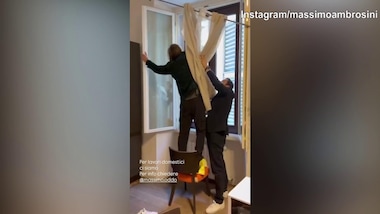 Ambrosini e Oddo, che sciagura con i lavori domestici....