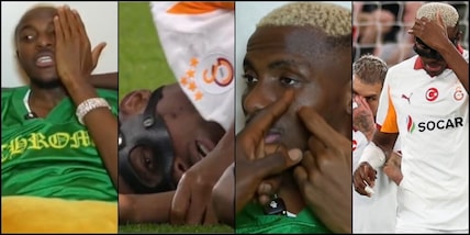 "Ho 18 viti in faccia, ancora non mangio bene. Ora il braccio rotto, cosa da poco": Osimhen shock