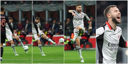 Chiamatelo Pogbalovic! L'eurogol del difensore di Allegri per l'1-0 Milan
