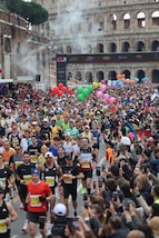 Le emozioni della partenza di Acea Run Rome The Marathon