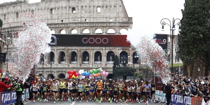 Maratona di Roma, un museo a cielo aperto