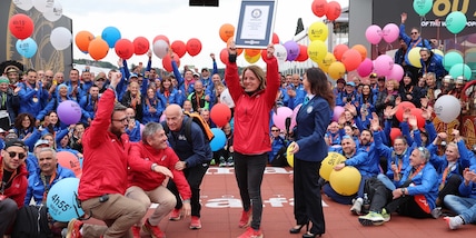 Il World Pacer Team di Acea Run Rome The Marathon, 250 angeli custodi da Guinness World Record