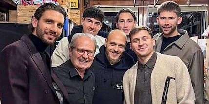 Locatelli, la cena della discordia con i simboli Inter scalda il tifo Juve sui social