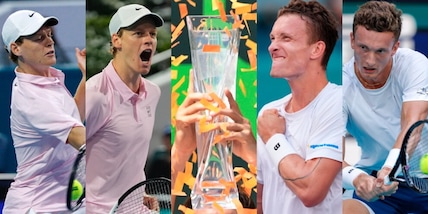 Sinner-Lehecka, diretta finale Miami: il risultato in tempo reale, match sospeso per pioggia