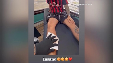 Pato sorpreso dal gesto d'amore di un tifoso