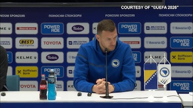 Dzeko: "Se l'Italia ha paura del Galles qualcosa non funziona"