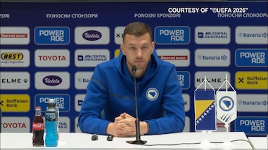 Dzeko: "Cosa manca all'Italia? Totti e Del Piero"