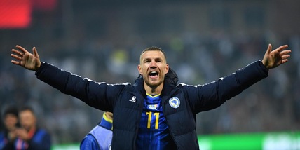 Mondiali: Dzeko, anch'io ho la Bosnia sulle spalle
