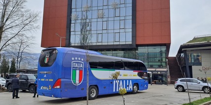 Mondiali: maxischermo e visite guidate, cresce l'attesa per Bosnia-Italia