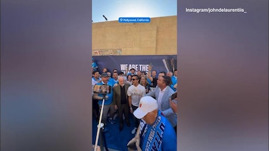 De Laurentiis, coro anti Juve a Hollywood