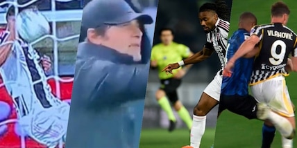 “Sei sempre tu…”, arbitro e Var di Atalanta-Juve: il meme Conte e la grazia di Gravina