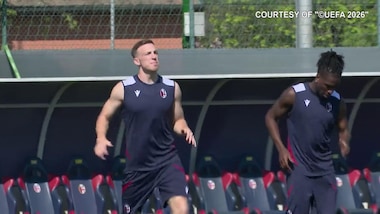 Bologna-Aston Villa, la rifinitura rossoblù per l'impegno in Europa