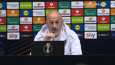 Italiano: "Con l'Aston Villa chance al 50%"