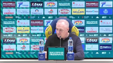 Alvini: "Pari corretto, è un super Frosinone"