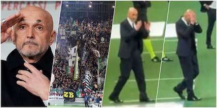 Spalletti e l’amore dei tifosi Juve. Un coro per il mister: "Significa tutto per noi"