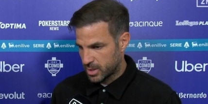 Fabregas e classifica Como: "Non so in che posto siamo, non lo guardo mai. Abbiamo fatto errori, ma..."