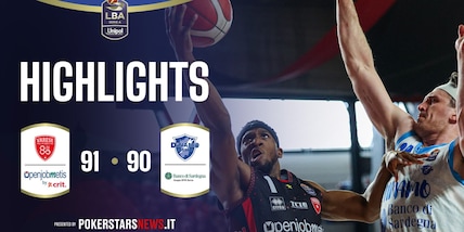 Openjobmetis Varese - Banco di Sardegna Sassari | PokerstarsNews Highlights Serie A Unipol 2025/2026